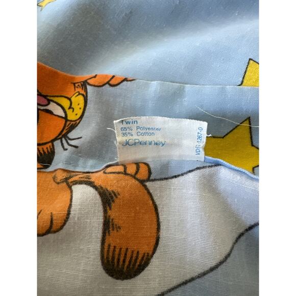 Vintage Garfield Twin bed sheets from JCPenney Jim Davis Stars & Moon - Picture 8 of 9